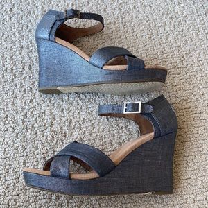 TOMS Strappy Wedge Sandals